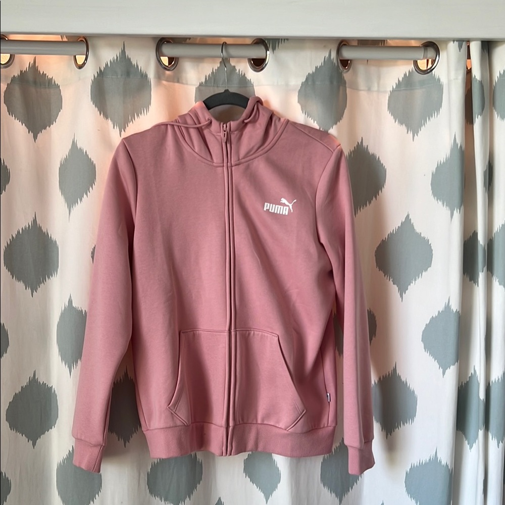 NWOT Puma Women's Pink Full-Zip Jacket